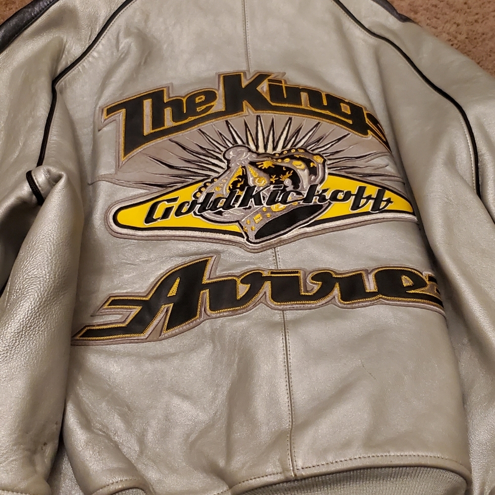Avirex vintage leather coat - Picture 2 of 5